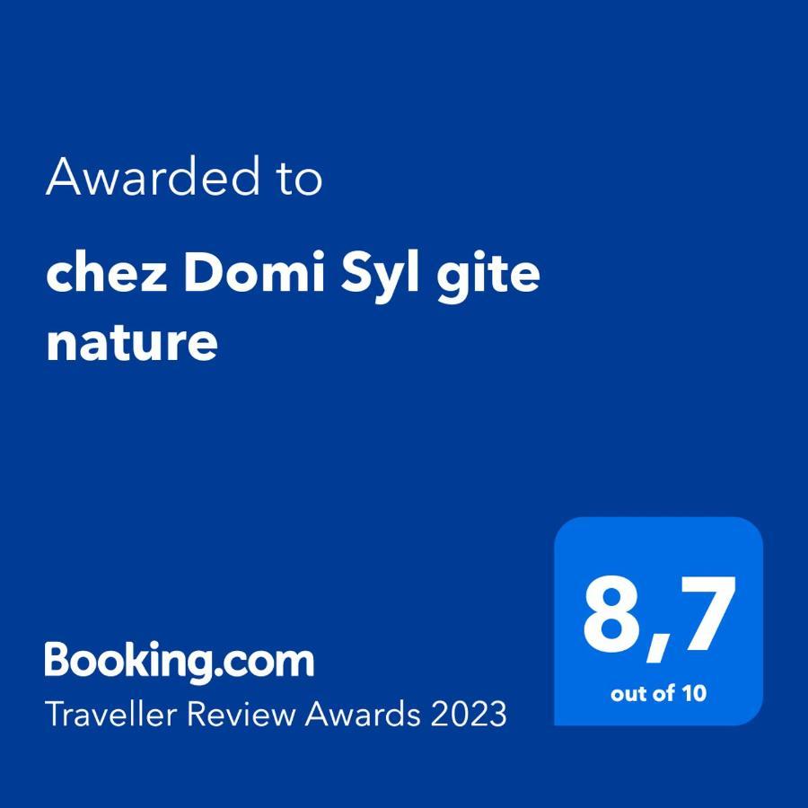 Chez Domi Syl Gite Nature Apartamento Colonne Exterior foto